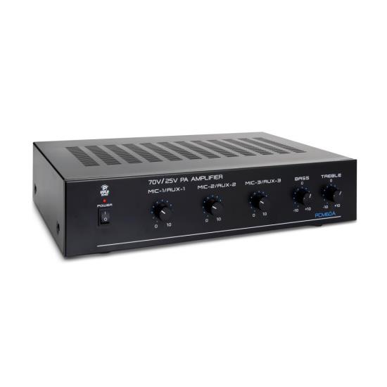 100 Watt Power Amplifier w/ 25 & 70 Volt Output