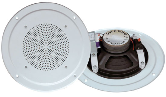 5'' Full Range In Ceiling Speaker System W/Transformer