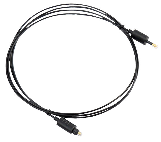 6 FT Mini-Toslink to Toslink Optical Digital Audio Cable