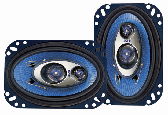 4'' x 6'' 240 Watt Three-Way Speakers