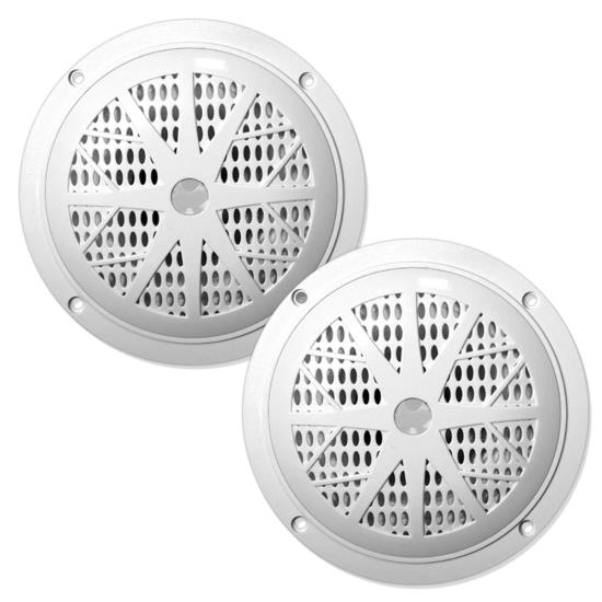 100 Watts 5.25'' 2 Way White Marine Speakers