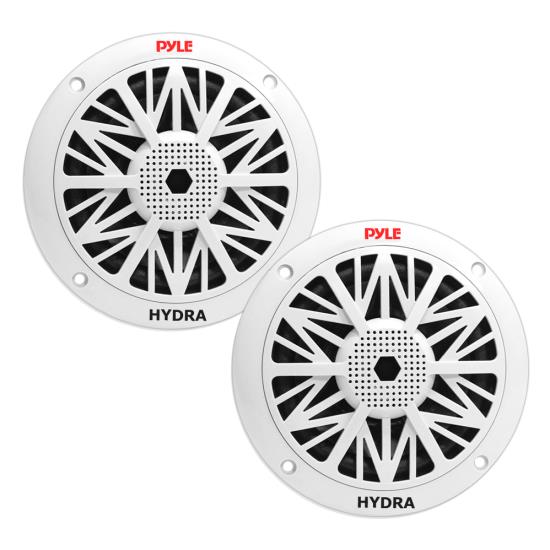 150 Watts 5.25'' 2 Way White Marine Speakers