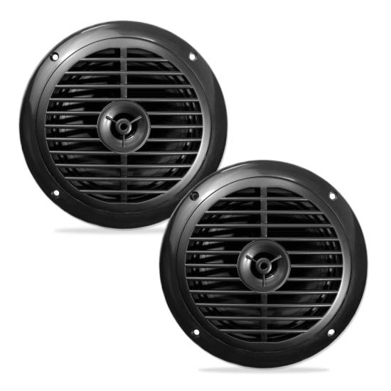 6 1/2'' Dual Cone Waterproof Stereo Speaker System