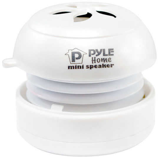 Bass Expanding Rechargeable Mini Speakers for iPod/iPhone/MP3/Computer (White)