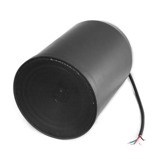 6.5'' 40 Watt Ceiling Hanging Pendant Speaker w/ 70V Transformer (Black)
