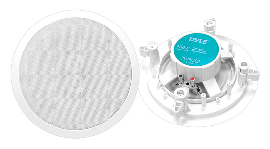 8'' In-Ceiling (Dual Channel/ Voice Coil) Weather Proof Speaker